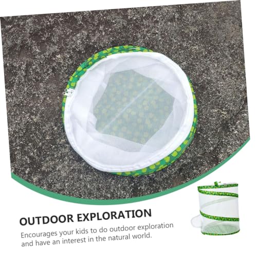 WEKAMOS Faltbarer Atmungsaktiver Beobachtungskäfig für Grüner Outdoor Insektenfänger und Schmetterlingsbox Praktische Aufzucht und Beobachtungsausrüstung WEKAMOS Faltbarer Atmungsaktiver Beobachtungskäfig für Grüner Outdoor Insektenfänger und Schmetterlingsbox Praktische Aufzucht und Beobachtungsausrüstung von WEKAMOS