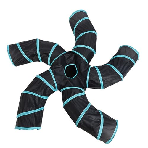 WEKAMOS Faltbarer Katzentunnel Spieltunnel Interaktives Katzenspielzeug S Form Faltbar Platzsparend Langlebig für Indoor Katzen Spielspaß WEKAMOS Faltbarer Katzentunnel Spieltunnel Interaktives Katzenspielzeug S Form Faltbar Platzsparend Langlebig für Indoor Katzen Spielspaß von WEKAMOS