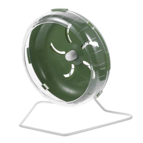 WEKAMOS Geräuscharmes Hamsterrad mit Weißem Standfuß Transparentes Laufrad für Hamster Rennmäuse Zwerghamster und Kleine Kleintiere Langlebiges Laufrad Aktivität und Spielspaß WEKAMOS Geräuscharmes Hamsterrad mit Weißem Standfuß Transparentes Laufrad für Hamster Rennmäuse Zwerghamster und Kleine Kleintiere Langlebiges Laufrad Aktivität und Spielspaß von WEKAMOS