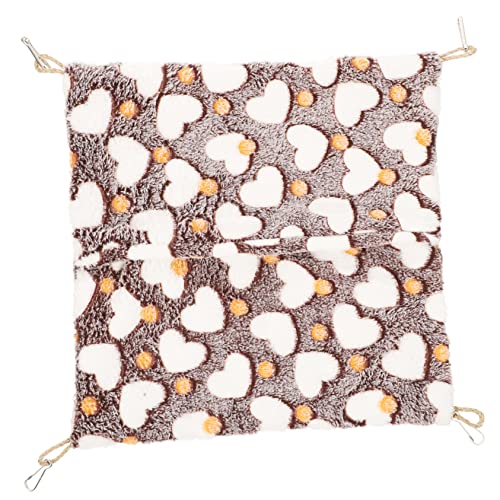 WEKAMOS Hängematte für Kleintiere Bequeme und Atmungsaktive Hängematte für Hamster Ratten und Chinchillas aus Hochwertigem Geruchsneutralem Material für Winter WEKAMOS Hängematte für Kleintiere Bequeme und Atmungsaktive Hängematte für Hamster Ratten und Chinchillas aus Hochwertigem Geruchsneutralem Material für Winter von WEKAMOS
