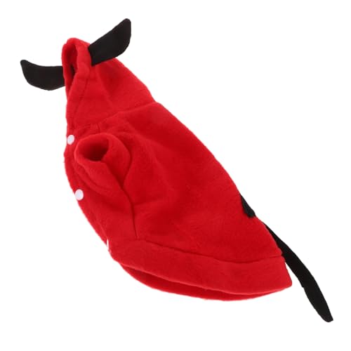 WEKAMOS Halloween Haustierkostüm Fleecemantel Angenehm Warm Hundekleidung für Winter Kuscheliges Pet Clothes für Katzen und Hunde für Halloween Party und Fotosession von WEKAMOS