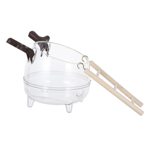 WEKAMOS Hamster Badezimmertoilette Hamsterstreu Hühnerstaubbadewanne Chinchilla Staubbad Chinchillakäfigzubehör Hamstersubstratbehälter Rattenkäfigzubehör Holzkaffee WEKAMOS Hamster Badezimmertoilette Hamsterstreu Hühnerstaubbadewanne Chinchilla Staubbad Chinchillakäfigzubehör Hamstersubstratbehälter Rattenkäfigzubehör Holzkaffee von WEKAMOS