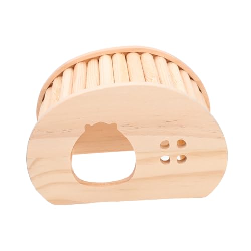WEKAMOS Hamster Holzhaus mit Treppe Atmungsaktives Kleintierversteck aus Robustem Holz Kauspielzeug und Rückzugsort für Hamster Zwerghamster Chinchillas Ganzjährig Geeignet WEKAMOS Hamster Holzhaus mit Treppe Atmungsaktives Kleintierversteck aus Robustem Holz Kauspielzeug und Rückzugsort für Hamster Zwerghamster Chinchillas Ganzjährig Geeignet von WEKAMOS