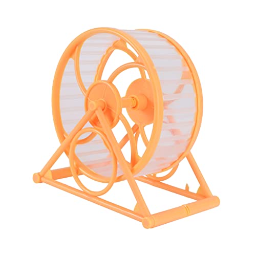 WEKAMOS Hamster Laufrad Geräuschloses Ergonomisches Joggingspielzeug für Kleine Haustiere für Hamster Rennmäuse Stabilem Standfuß Φcm Perfektes von WEKAMOS