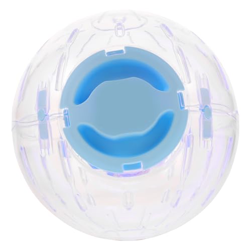 WEKAMOS Hamster Übungsball mit Belüftung Großer Transparenter Fitnessball für Zwerghamster und Chinchillas Fördert Bewegung und Psychische Gesundheit Sicher und Atmungsaktiv von WEKAMOS