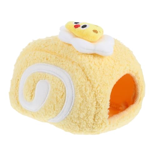 WEKAMOS Hamster im Schweizer Roll Design Warmes Versteck für Kleine für Hamster Reinigen Gemütlicher Schlafplatz für Wintermonate WEKAMOS Hamster im Schweizer Roll Design Warmes Versteck für Kleine für Hamster Reinigen Gemütlicher Schlafplatz für Wintermonate von WEKAMOS