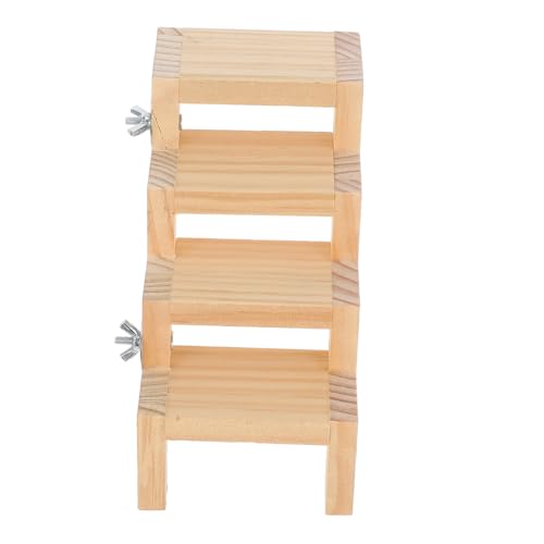 WEKAMOS Hamster-versteckhaus, Kleintierkäfige, Hamster-schlafnest, Haustierspielzeug, Hölzernes Chinchilla-Nest, Hölzernes Haustiernest, Haustierbedarf Für Hamster, Ratten, Eichhörnchen, von WEKAMOS