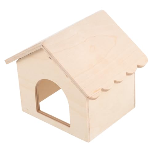 WEKAMOS Hamsterhaus aus Holz Verschleißfestes Rattenhaus für Kleine Nagetiere für Hamster Chinchillas und Rennmäuse Bietet EIN Unterhaltsames Versteck und Sicheres Spielumfeld WEKAMOS Hamsterhaus aus Holz Verschleißfestes Rattenhaus für Kleine Nagetiere für Hamster Chinchillas und Rennmäuse Bietet EIN Unterhaltsames Versteck und Sicheres Spielumfeld von WEKAMOS