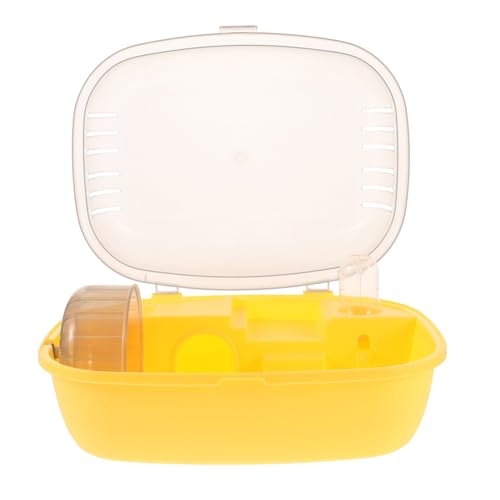 WEKAMOS Hamsterkäfig, Hamsterträger, Hamster-reisekäfig Mit Transparenter Abdeckung, Kleintierkäfig WEKAMOS Hamsterkäfig, Hamsterträger, Hamster-reisekäfig Mit Transparenter Abdeckung, Kleintierkäfig von WEKAMOS