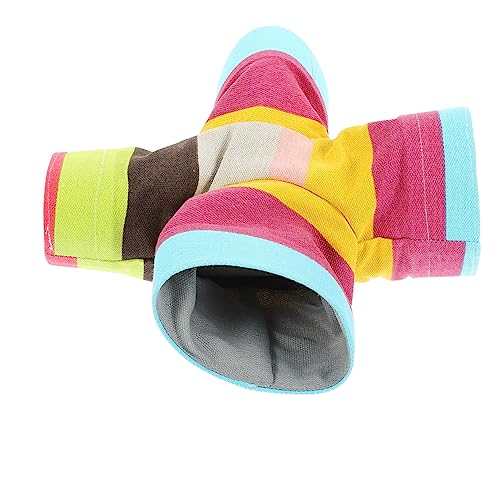 WEKAMOS Hamsterspieltunnel Hamster Warm Meerschweinchen-Tunnel Für Haustiere Zum Erkunden des Hamstertunnels Kindertunnel Chinchilla Guinea Tunnel Segeltuch von WEKAMOS