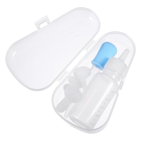 WEKAMOS Haustier Fütterungsflasche mit Transparentem Behälter Flexiblem Tropfer Geeignet für Welpen und Katzenbabys Sichere Milchflasche für Neugeborene Leicht zu Bedienen Austauschbare WEKAMOS Haustier Fütterungsflasche mit Transparentem Behälter Flexiblem Tropfer Geeignet für Welpen und Katzenbabys Sichere Milchflasche für Neugeborene Leicht zu Bedienen Austauschbare von WEKAMOS