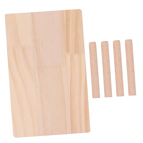WEKAMOS Haustier Hamster Plattformspielzeug aus Holz Kletterbrett für Hamster Stöckige Käfigzubehör Installieren Fördert Bewegung WEKAMOS Haustier Hamster Plattformspielzeug aus Holz Kletterbrett für Hamster Stöckige Käfigzubehör Installieren Fördert Bewegung von WEKAMOS