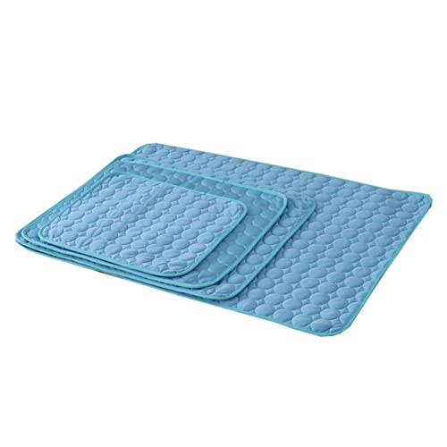 WEKAMOS Haustier Kühlmatte Selbstkühlende Sommermatte für Katzen Atmungsaktive Faltbare und rutschfeste Pet Pad für Auto und Reisen WEKAMOS Haustier Kühlmatte Selbstkühlende Sommermatte für Katzen Atmungsaktive Faltbare und rutschfeste Pet Pad für Auto und Reisen von WEKAMOS