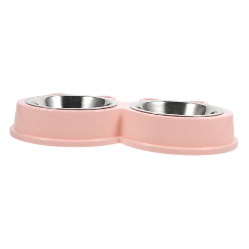 WEKAMOS Haustiernapf katzenfutter Katzennahrung Vielseitig verwendbare Haustier Schüssel Kleine Katzenschüssel Hundenäpfe großer Rassen erhöhte Haustiernäpfe Rostfreier Stahl Rosa WEKAMOS Haustiernapf katzenfutter Katzennahrung Vielseitig verwendbare Haustier Schüssel Kleine Katzenschüssel Hundenäpfe großer Rassen erhöhte Haustiernäpfe Rostfreier Stahl Rosa von WEKAMOS
