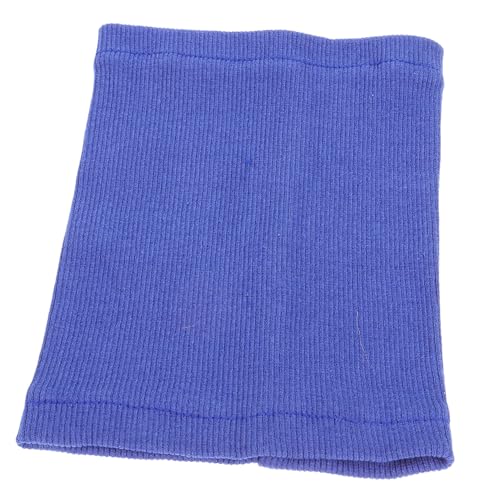 WEKAMOS Hochelastischer Haustier Ohrenschützer Blau Leichte Bequeme Hund Ohrwärmer für Lärmreduzierung und Kälteschutz Elastisches Waschbares Hunde Accessoire für Welpen und Kleine Hunde von WEKAMOS