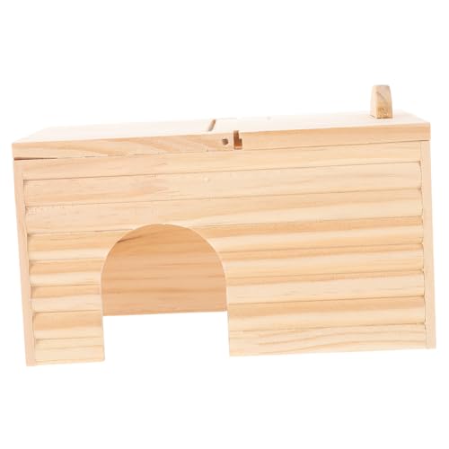 WEKAMOS Holz Hamsterhaus Nistplatz für Kleine Haustiere Sicheres und Langlebiges Schlafhaus für Hamster und Kleintiere für Gemütliche Rückzugsorte WEKAMOS Holz Hamsterhaus Nistplatz für Kleine Haustiere Sicheres und Langlebiges Schlafhaus für Hamster und Kleintiere für Gemütliche Rückzugsorte von WEKAMOS
