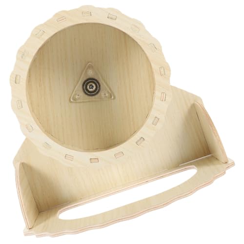 WEKAMOS Holz Hamsterrad Leise Geräuscharm Laufrad für Hamster Meerschweinchen Chinchilla mit Glatten Kanten Trainingsrad für Kleine Haustiere Wie Mäuse Rennmäuse Nagetiere WEKAMOS Holz Hamsterrad Leise Geräuscharm Laufrad für Hamster Meerschweinchen Chinchilla mit Glatten Kanten Trainingsrad für Kleine Haustiere Wie Mäuse Rennmäuse Nagetiere von WEKAMOS