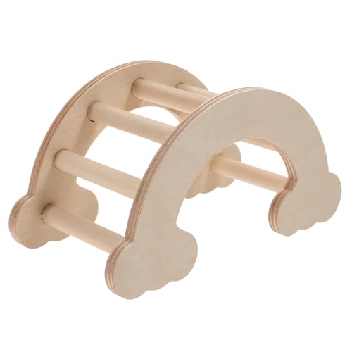 WEKAMOS Holzleiter für Kleine Haustiere Natürliche Kletterleiter Hamster und Meerschweinchen Trainingsspielzeug Geruchlos Langlebig und Dekorativ WEKAMOS Holzleiter für Kleine Haustiere Natürliche Kletterleiter Hamster und Meerschweinchen Trainingsspielzeug Geruchlos Langlebig und Dekorativ von WEKAMOS