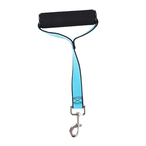 WEKAMOS Hundeleine Für Kleine Und Mittlere Elastisches Terylen Material Himmelblau Verstellbar Für Training Und Optimale Bei Tierarztbesuchen von WEKAMOS