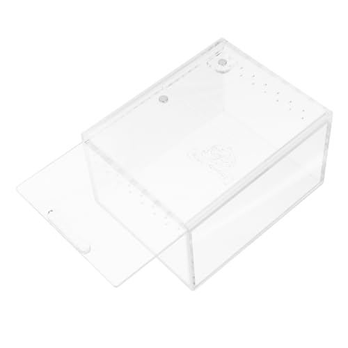 WEKAMOS Kasten Futterbox für Reptilien Fälschung Gecko Fall Tarantula -Gehäuse Zucht Aqua acrylbehälter Reptilien Terrarium Reptilienkäfig Reptilienterrarium Haustier Anti- Transparent WEKAMOS Kasten Futterbox für Reptilien Fälschung Gecko Fall Tarantula -Gehäuse Zucht Aqua acrylbehälter Reptilien Terrarium Reptilienkäfig Reptilienterrarium Haustier Anti- Transparent von WEKAMOS