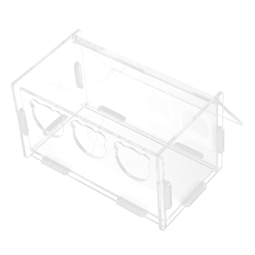 WEKAMOS Kasten Rutin-hühnerfutter Drinnen Futterspender Schüssel Küken Nistkästen Huhn Grübler Mit Klein Ordentlicher Füttern Hühnerzubehör Essen Trog Tierfutterbehälter Acryl Transparent WEKAMOS Kasten Rutin-hühnerfutter Drinnen Futterspender Schüssel Küken Nistkästen Huhn Grübler Mit Klein Ordentlicher Füttern Hühnerzubehör Essen Trog Tierfutterbehälter Acryl Transparent von WEKAMOS