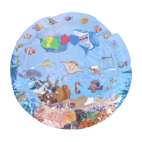 WEKAMOS Katze Und Hundeswasserspielmatte Mit Sensorischen Merkmalen Aufblasbare Kühlmatte Mit Wassersensor Ideal Für Haustiere Und Kinder Sommerspiele WEKAMOS Katze Und Hundeswasserspielmatte Mit Sensorischen Merkmalen Aufblasbare Kühlmatte Mit Wassersensor Ideal Für Haustiere Und Kinder Sommerspiele von WEKAMOS