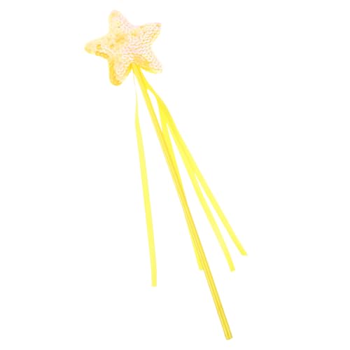 WEKAMOS Interaktives Katzenspielzeug Mit Stern-Motiv Katzenangel Mit Buntem Band Robustes Spielzeug Für Kätzchen Und Katzen Fördert Gesundheit Und Aktivität Geschenkidee Für WEKAMOS Interaktives Katzenspielzeug Mit Stern-Motiv Katzenangel Mit Buntem Band Robustes Spielzeug Für Kätzchen Und Katzen Fördert Gesundheit Und Aktivität Geschenkidee Für von WEKAMOS