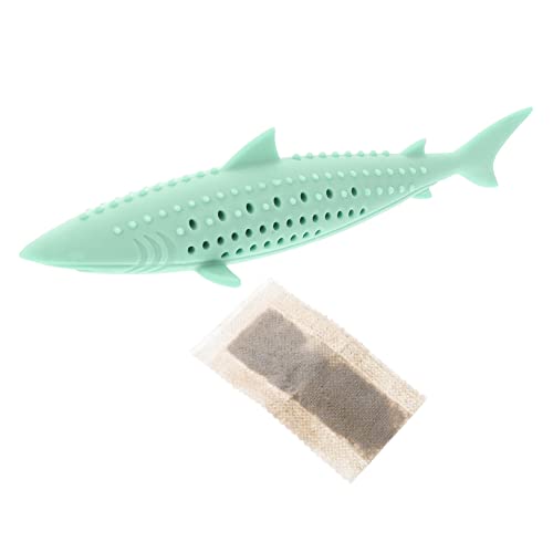 WEKAMOS Katzenspielzeug aus mit Katzenminze Interaktives Kaustier Fischform zur Zahnreinigung für Kätzchen und Katzen Fördert Bewegung und Gesundheit WEKAMOS Katzenspielzeug aus mit Katzenminze Interaktives Kaustier Fischform zur Zahnreinigung für Kätzchen und Katzen Fördert Bewegung und Gesundheit von WEKAMOS