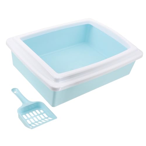 WEKAMOS Katzentoilette Mit Spritzschutz Und Hohem Katzentoilette Aus Robustem Material Für Einfache Reinigung Für Unterwegs WEKAMOS Katzentoilette Mit Spritzschutz Und Hohem Katzentoilette Aus Robustem Material Für Einfache Reinigung Für Unterwegs von WEKAMOS
