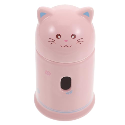 WEKAMOS Keramik Wasserflaschenhalter Katzenform Langlebiger Trinkflaschenständer für Hamster und Kaninchen Praktischer Halter für Haustier Trinkflasche Einfach zu Reinigen Robust und WEKAMOS Keramik Wasserflaschenhalter Katzenform Langlebiger Trinkflaschenständer für Hamster und Kaninchen Praktischer Halter für Haustier Trinkflasche Einfach zu Reinigen Robust und von WEKAMOS