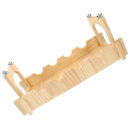 WEKAMOS Kleine Hamsterbrücke aus Holz für Käfig Stabiles Kleintier von Balance und Koordination Geeignet für Zwerghamster Meerschweinchen und Andere Kleine Haustiere WEKAMOS Kleine Hamsterbrücke aus Holz für Käfig Stabiles Kleintier von Balance und Koordination Geeignet für Zwerghamster Meerschweinchen und Andere Kleine Haustiere von WEKAMOS
