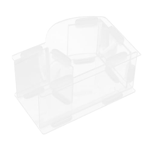 WEKAMOS Kleintier Futterspender Automatischer Futterautomaten für Zwerghamster Transparente Futterbox aus für Kleine Haustiere Wie Hamster und Vögel S WEKAMOS Kleintier Futterspender Automatischer Futterautomaten für Zwerghamster Transparente Futterbox aus für Kleine Haustiere Wie Hamster und Vögel S von WEKAMOS