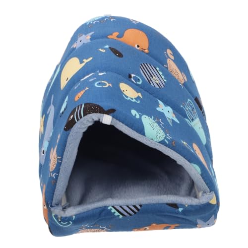 WEKAMOS Kleintier Kuschelhöhle Warmes Versteck aus Weichem Material für Kaninchen Hamster Meerschweinchen Igel und Chinchilla Waschbar und Gemütliches Schlafhaus für Kalte Tage WEKAMOS Kleintier Kuschelhöhle Warmes Versteck aus Weichem Material für Kaninchen Hamster Meerschweinchen Igel und Chinchilla Waschbar und Gemütliches Schlafhaus für Kalte Tage von WEKAMOS