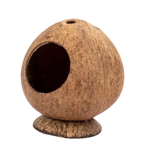 WEKAMOS Kleintier Kuschelnest Warmes Hamster Schlafhaus aus Langlebigem Material für Kaninchen Meerschweinchen und Zwerghamster Nest für Gemütlichen Winterschutz und Kauspaß von WEKAMOS