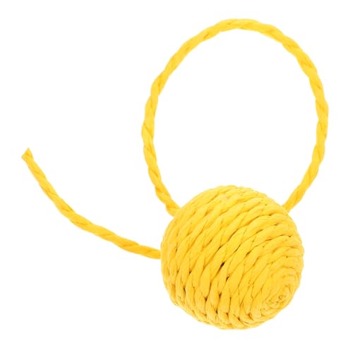 WEKAMOS Kratzballspielzeug für Katzen interaktives katzenspielzeug Katzen zubehör Katzen Beschäftigungsspielzeug Kratzer drinnen & Crinkle-Bälle für Katzen Kratzspielzeug für Katzen Papier von WEKAMOS