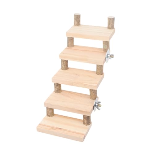 WEKAMOS Kreatives Vogel und Hamster Kletterleiter mit für Papageien und Zwerghamster Sicheres und Unterhaltsames Klettergerät für Haustiere Trainieren WEKAMOS Kreatives Vogel und Hamster Kletterleiter mit für Papageien und Zwerghamster Sicheres und Unterhaltsames Klettergerät für Haustiere Trainieren von WEKAMOS
