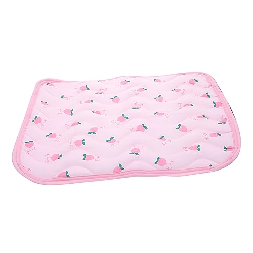 WEKAMOS Kühlmatte für Haustiere Selbstkühlende Hundedecke aus Atmungsaktivem Material für Katzen und Hunde Rosa Kirschdesign Schlafmatte für Warme WEKAMOS Kühlmatte für Haustiere Selbstkühlende Hundedecke aus Atmungsaktivem Material für Katzen und Hunde Rosa Kirschdesign Schlafmatte für Warme von WEKAMOS