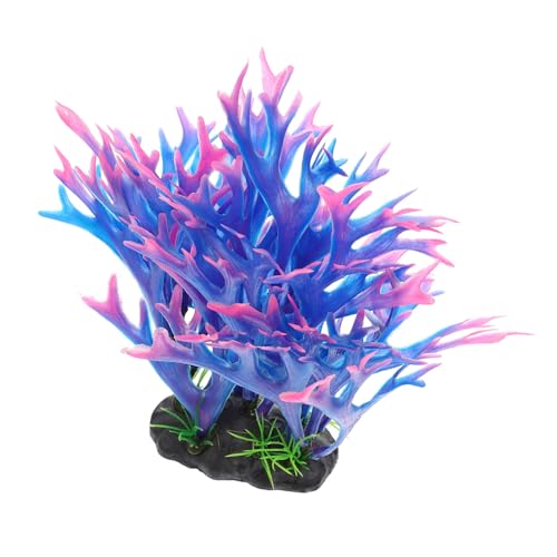 WEKAMOS Künstliche Aquarium Dekoration Wasserpflanze Blaue Grüne Imitierte Meereskoralle Lebenslange Langlebige Pflanze Für Fischbecken Und Aquarium Landschaft Ornamente WEKAMOS Künstliche Aquarium Dekoration Wasserpflanze Blaue Grüne Imitierte Meereskoralle Lebenslange Langlebige Pflanze Für Fischbecken Und Aquarium Landschaft Ornamente von WEKAMOS