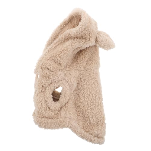 WEKAMOS Kuscheliger Haustier-Hoodie mit Hasenohren für Kleine Hunde und Katzen Weicher Polyester Warmes Winteroutfit Einfach Anzuziehen Schützende Kapuzenjacke für Kalte Tage WEKAMOS Kuscheliger Haustier-Hoodie mit Hasenohren für Kleine Hunde und Katzen Weicher Polyester Warmes Winteroutfit Einfach Anzuziehen Schützende Kapuzenjacke für Kalte Tage von WEKAMOS