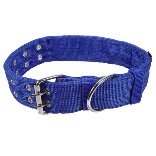 WEKAMOS Lässiges Hundehalsband Lammfellkragen Komfortabel Luminous Design Modisches für Hunde und XL Blau WEKAMOS Lässiges Hundehalsband Lammfellkragen Komfortabel Luminous Design Modisches für Hunde und XL Blau von WEKAMOS