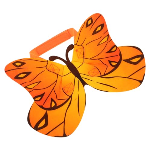 WEKAMOS Leichtes Schmetterlingskostüm für Katzen und Kleine Hunde Atmungsaktive Flügel aus Filz Komfortables Schnelles Ausziehen Farbenfrohes Halloween Accessoire für Partys und WEKAMOS Leichtes Schmetterlingskostüm für Katzen und Kleine Hunde Atmungsaktive Flügel aus Filz Komfortables Schnelles Ausziehen Farbenfrohes Halloween Accessoire für Partys und von WEKAMOS