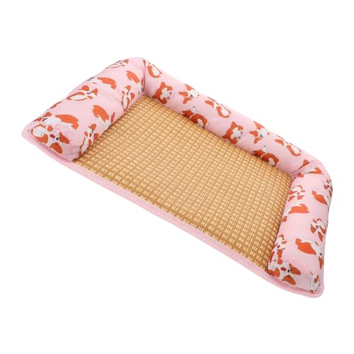 WEKAMOS Matte Haustiernest Cool Pet Pad halten Trocknen Wasserdicht Kühlende Hundeunterlage haustierbett katzenbett Schlafmatte für Katzen Sommerunterlage für Haustiere Oxford-Stoff Rosa WEKAMOS Matte Haustiernest Cool Pet Pad halten Trocknen Wasserdicht Kühlende Hundeunterlage haustierbett katzenbett Schlafmatte für Katzen Sommerunterlage für Haustiere Oxford-Stoff Rosa von WEKAMOS