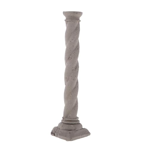 WEKAMOS Miniatur Römische Säule Zement Aquarium Säulen-Dekoration Klassische Ruinen Säule Fischbecken Ornament Leicht Zu Reinigen Für Aquarien Miniaturlandschaften von WEKAMOS