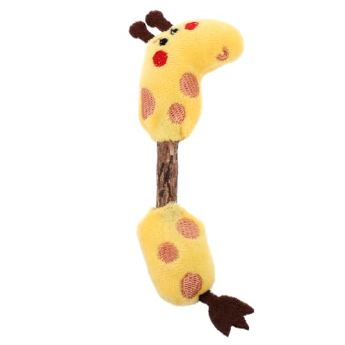 WEKAMOS Natürliches Katzenspielzeug Silvervine Stick Plüsch Giraffenform Interaktives Kauspielzeug für Katzen zur Zahnpflege und Beschäftigung Zuhause WEKAMOS Natürliches Katzenspielzeug Silvervine Stick Plüsch Giraffenform Interaktives Kauspielzeug für Katzen zur Zahnpflege und Beschäftigung Zuhause von WEKAMOS