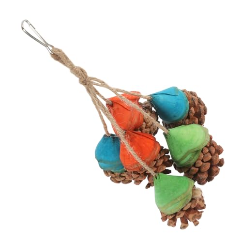 WEKAMOS Vogel Papageien Kauen Hängen Spielzeug Papagei Käfig Spielzeug Sittich Holz Vogel Zubehör Sicher Kauen WEKAMOS Vogel Papageien Kauen Hängen Spielzeug Papagei Käfig Spielzeug Sittich Holz Vogel Zubehör Sicher Kauen von WEKAMOS