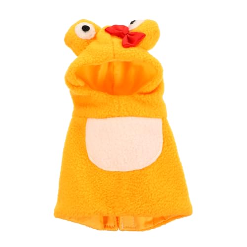 WEKAMOS Papagei Vogel Hoodie Kostüm für Haustiere Atmungsaktives Warmes und Design für Cosplay und Fotoshootings für Nymphensittiche und Lovebirds von WEKAMOS