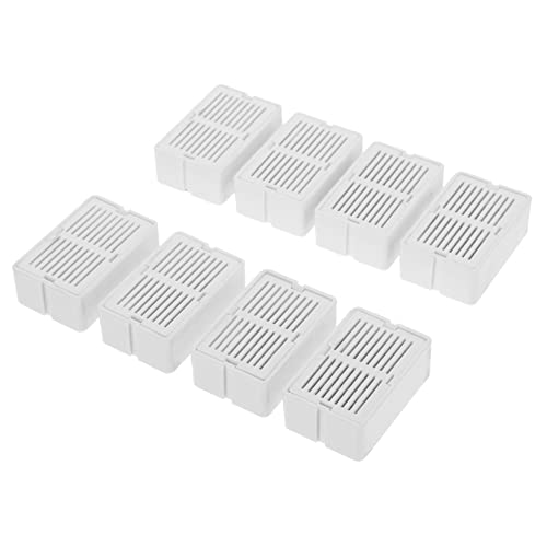 WEKAMOS Pet Fountain Replacement Filter mit Aktivkohle Hochdichter Filter für Katzenbrunnen für Sauberes und Frisches Trinkwasser für Haustiere von WEKAMOS