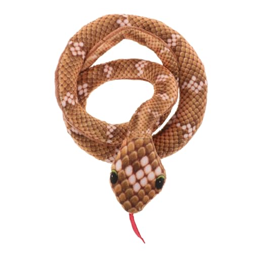 WEKAMOS Plüsch Schlangenspielzeug für Katzen mit Katzenminze Interaktives Katzenspielzeug Leichtes Indoor-kauspielzeug Animierende Beißspielzeug in Schlangenform Fördert Jagdinstinkt und von WEKAMOS