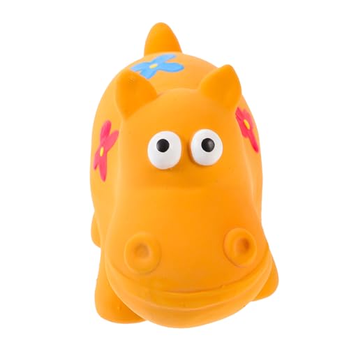WEKAMOS Quietschendes Hippo Hundespielzeug aus Sicherem Material Robustes Kauspielzeug für Welpen Kleine Hunde Fördert Zahnpflege und Interaktives WEKAMOS Quietschendes Hippo Hundespielzeug aus Sicherem Material Robustes Kauspielzeug für Welpen Kleine Hunde Fördert Zahnpflege und Interaktives von WEKAMOS