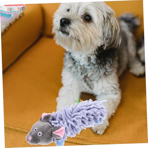 WEKAMOS Quietschendes Hundespielzeug zum Ziehen aus Strapazierfähigem Plüsch Kleines Welpen Tauziehspielzeug für Zahnreinigung und Interaktives Kauspielzeug Geeignet für Kleine bis Große WEKAMOS Quietschendes Hundespielzeug zum Ziehen aus Strapazierfähigem Plüsch Kleines Welpen Tauziehspielzeug für Zahnreinigung und Interaktives Kauspielzeug Geeignet für Kleine bis Große von WEKAMOS